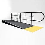 Megadeck disabled access ramp for stage